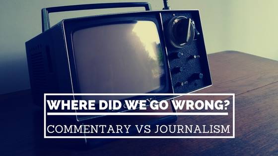 Commentary vs. Journalism: Are journalists biased?