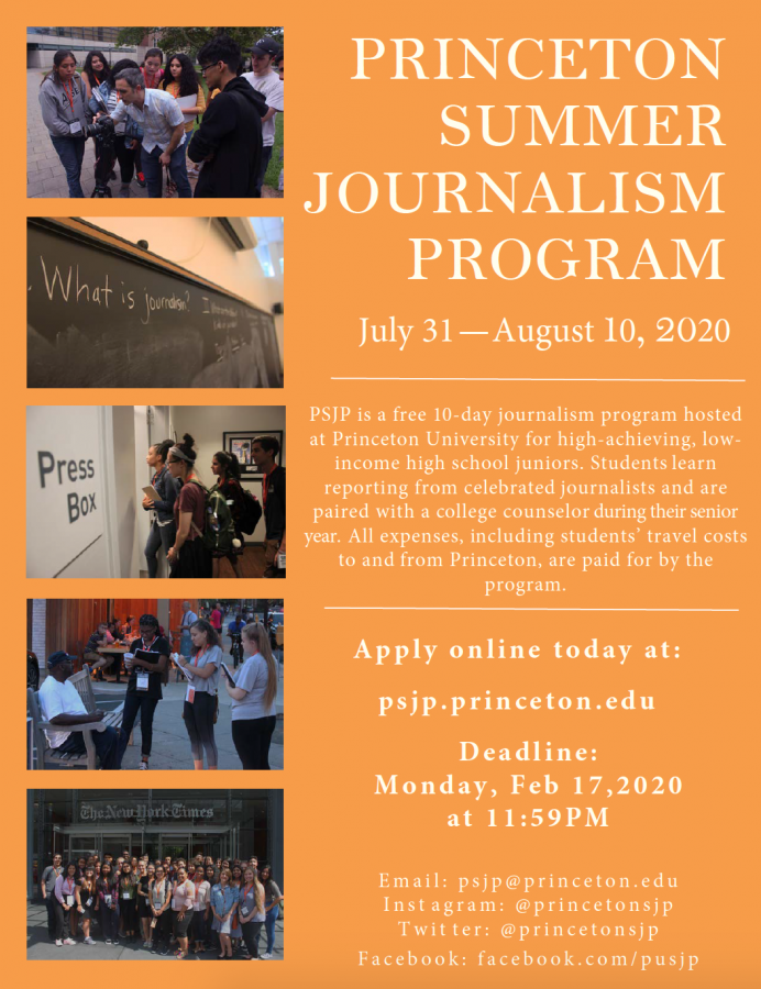 The Princeton Summer Journalism Program